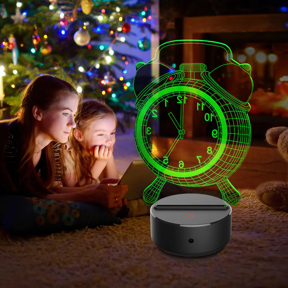 Spectrum Touch LED 3D Visual Lamp