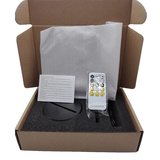 3D Maitreya Buddha Lamp with Touch Control LED Light