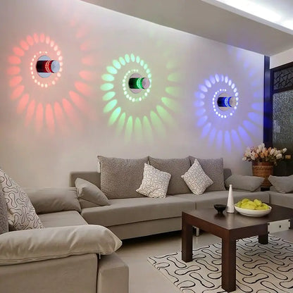Contemporary LED Multi-Hue Hallway Light
