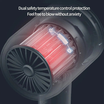Sleek Pro Ionic Hair Dryer, 2000W Quiet Model for Curly Hair