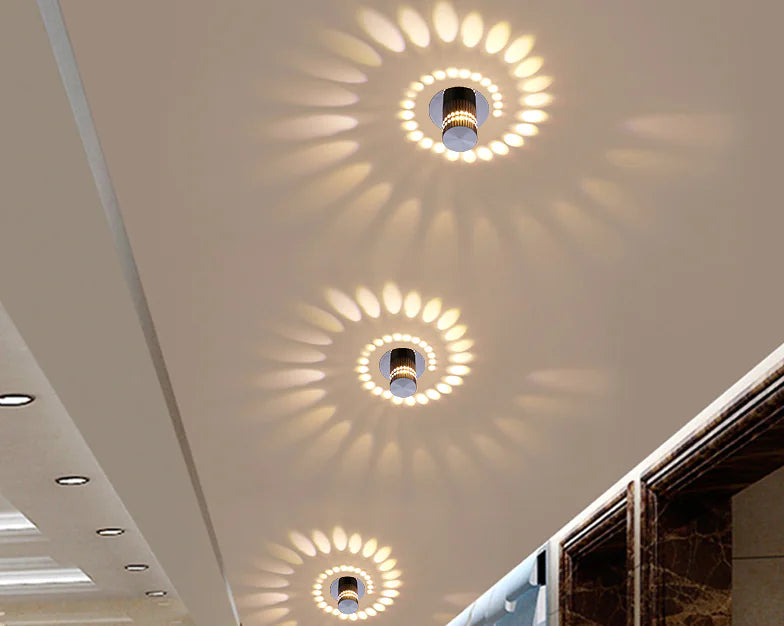 Contemporary LED Multi-Hue Hallway Light