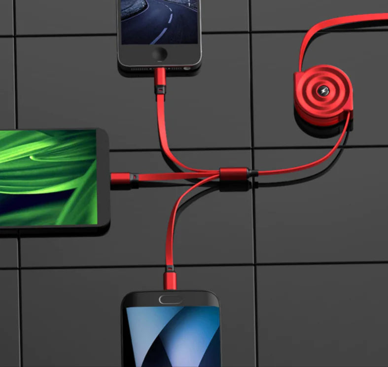 3-in-1 Multi-Device Speed Charge Cable