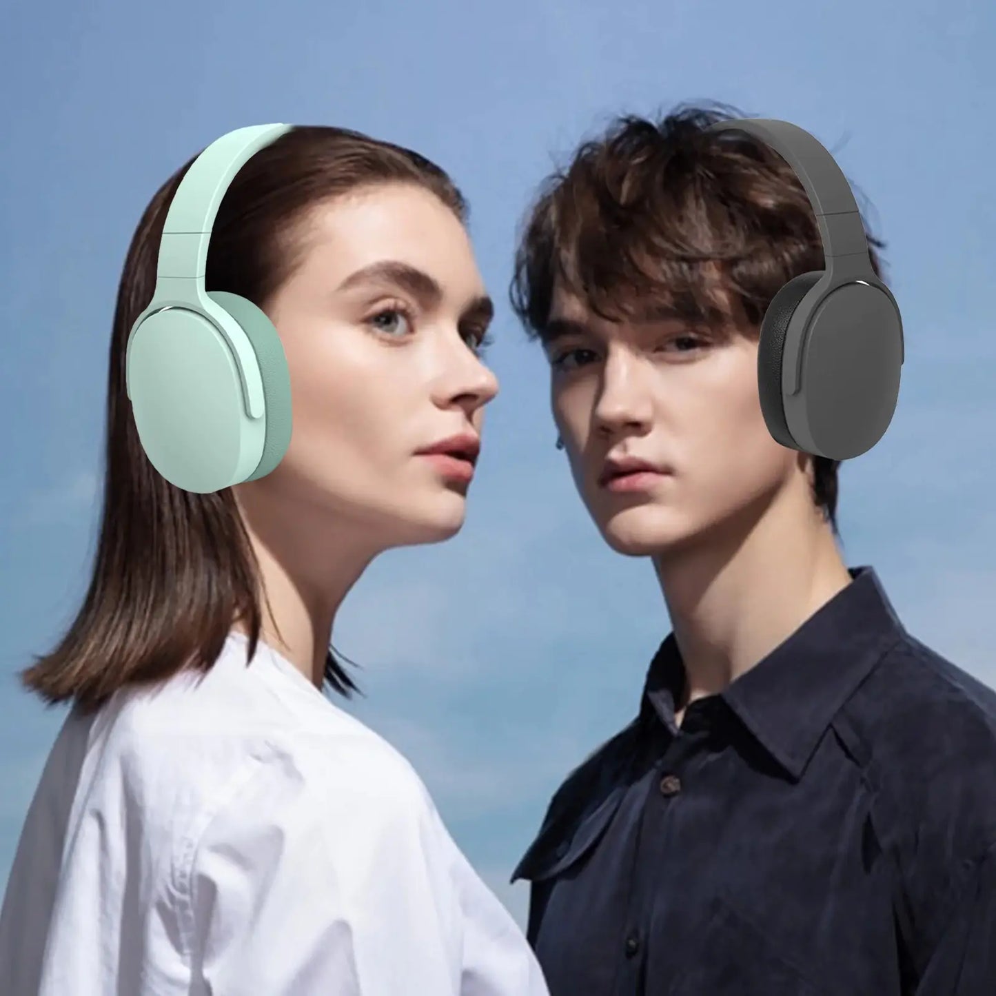 PocketFold Bluetooth 5.1 Noise-Canceling Headphones