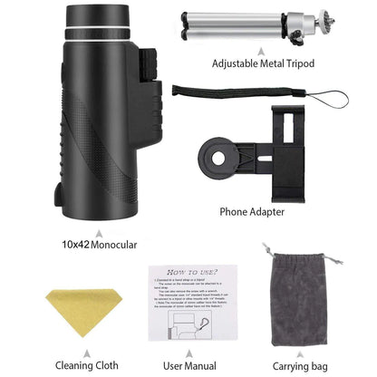 HD Vision Telescope with Phone Adapter