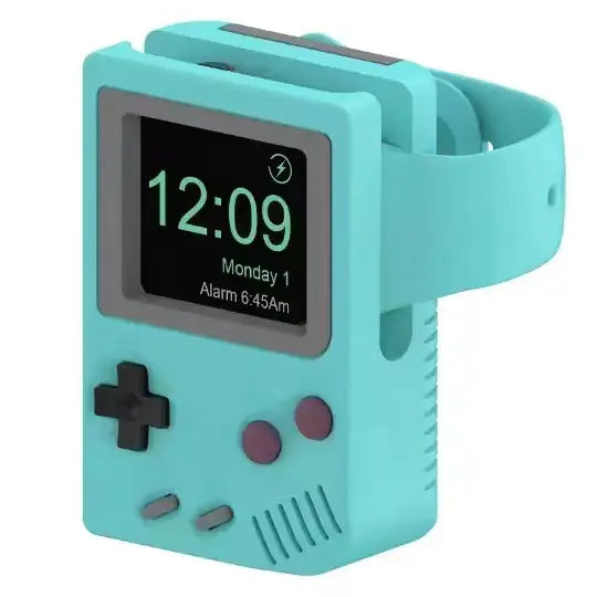 Dual Dock Silicone Charger for Apple Watch