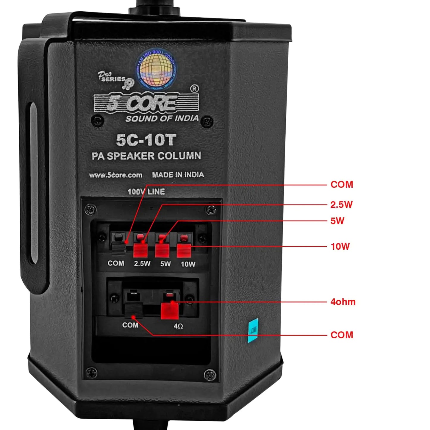 5Core 100W Stereo In-Wall Outdoor Speakers