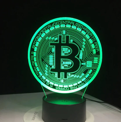 3D Colorful Touch Night Light