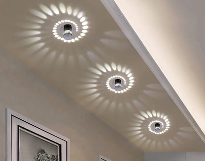 Contemporary LED Multi-Hue Hallway Light