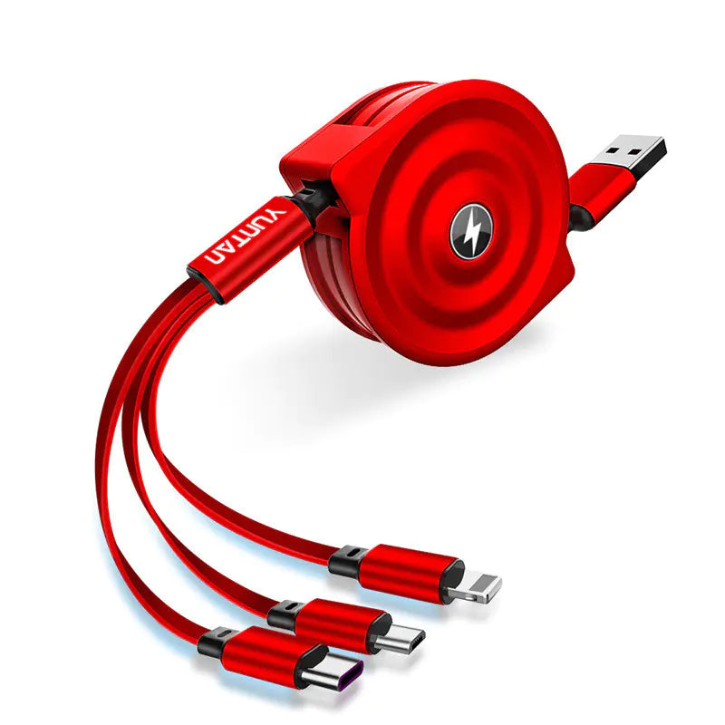 3-in-1 Multi-Device Speed Charge Cable